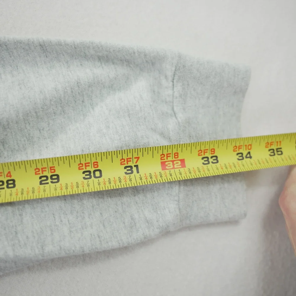 Polo Ralph‎ Lauren Mens 2XL Long Sleeve T-Shirt Heather Grey Pony Logo Crew Neck
